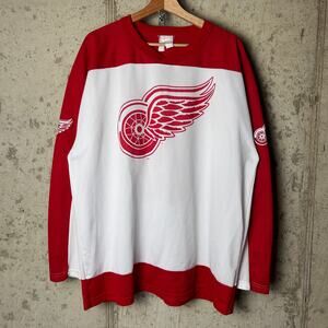 Detroit Red Wings NHL Steve Yzerman Vintage Off The Bench XL Jersey